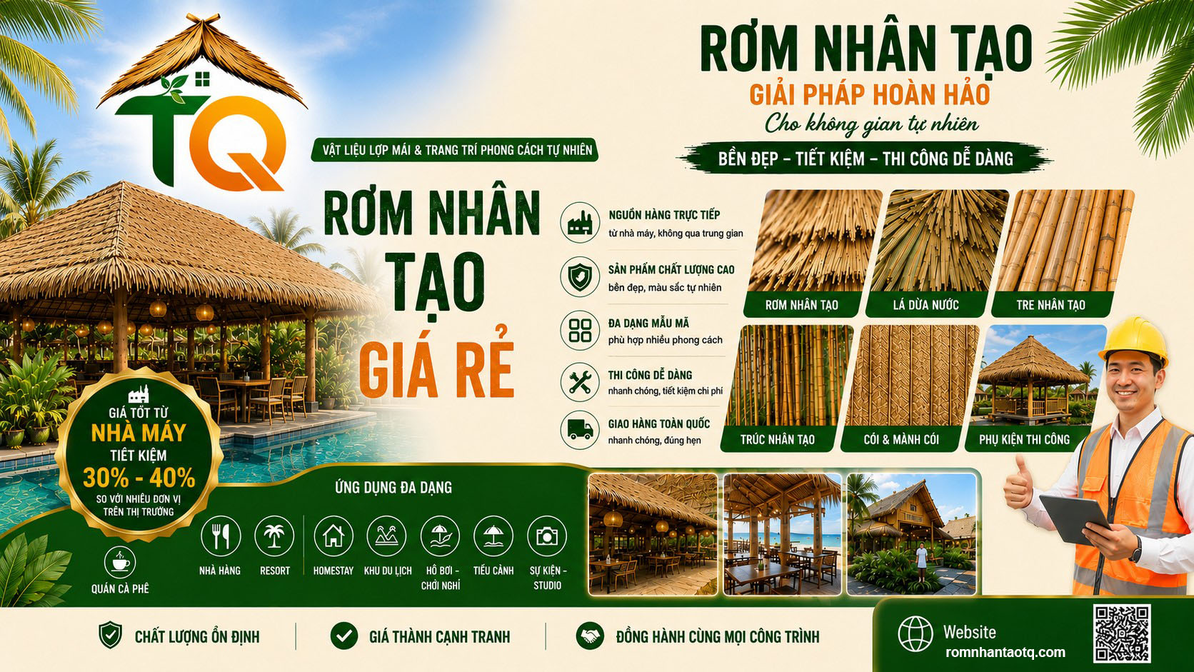 rơm nhân tạo TQ