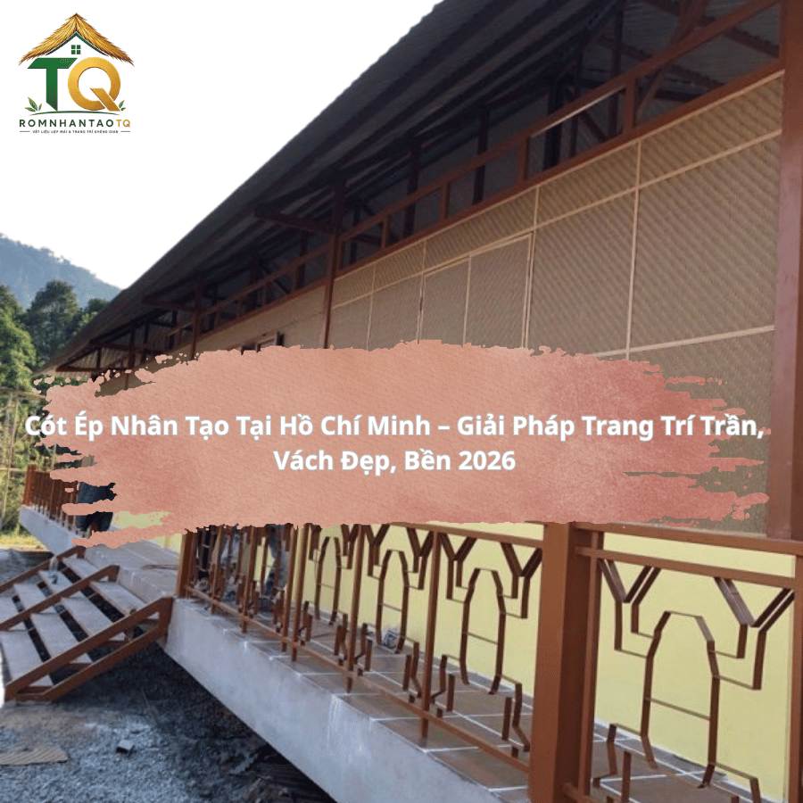 Cót Ép Nhân Tạo Tại Hồ Chí Minh – Giải Pháp Trang Trí Trần, Vách Đẹp, Bền 2026